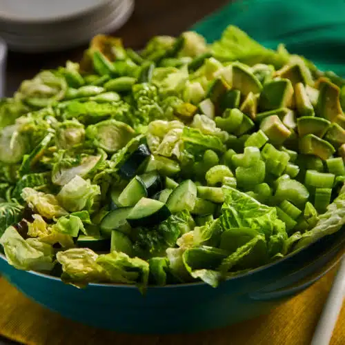 Green on Green Salad