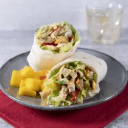 Caesar Chicken Wraps