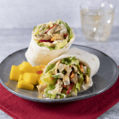 Caesar Chicken Wraps