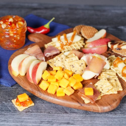 Apple Charcuterie Board