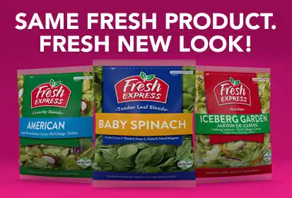 same fresh product, fresh new look