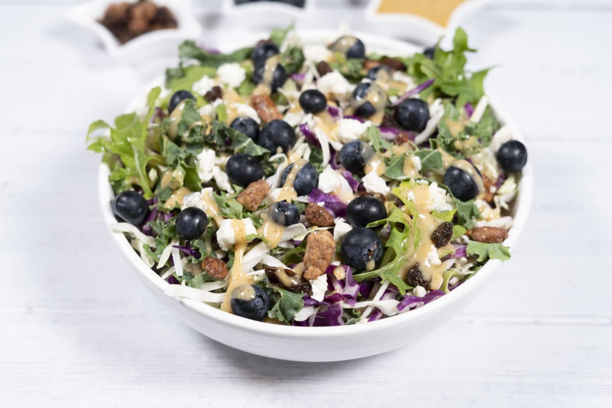 Honey Pecan Blueberry Salad