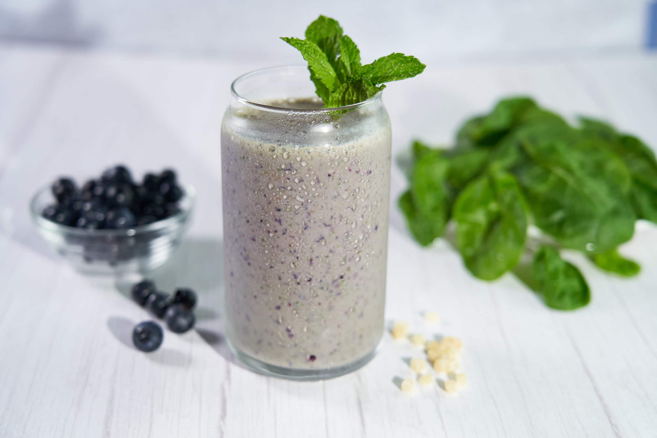 Spinach & Blueberry Smoothie Recipe Fresh Express