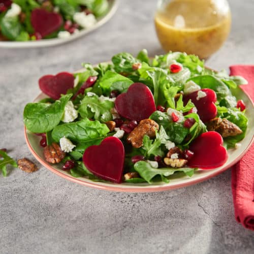 Spinach & Arugula Beet Salad