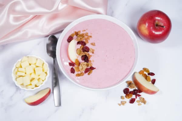 Yzma’s Apple Raspberry Smoothie Bowl