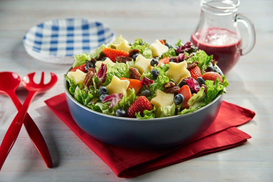 Apple, Strawberry, Blueberry Celebration Salad Fresh Express