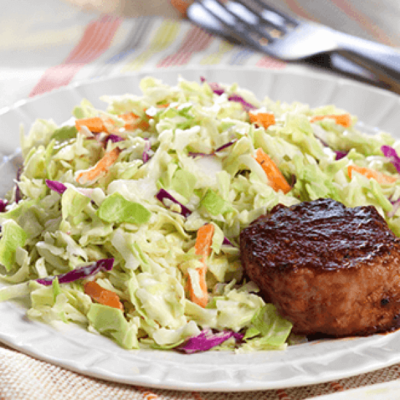 BBQ Pork with Coleslaw