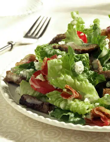 Black & Bleu Caesar Salad Recipe