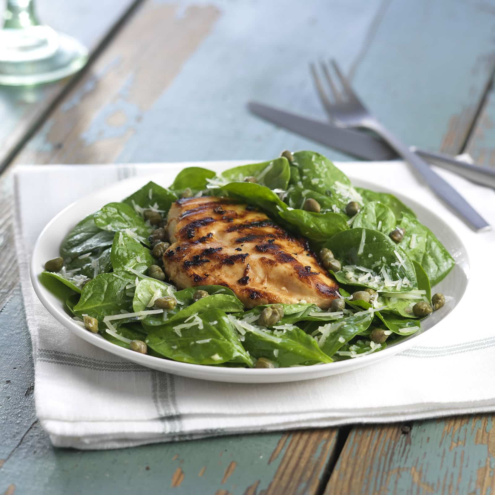 Organic Lemon Chicken & Spinach - Fresh Express