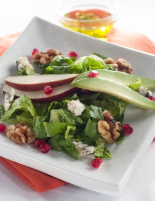 Pomegranate & Pear Salad