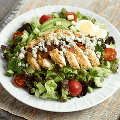 Cracker-Crusted Chicken Salad