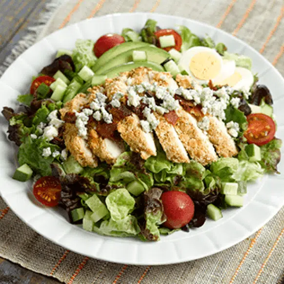 Cracker-Crusted Chicken Salad