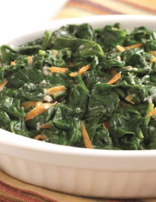 Creamed Spinach Recipe