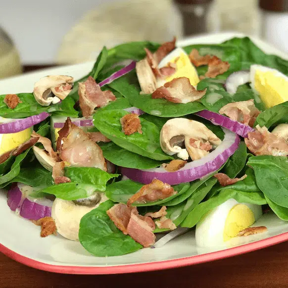 Classic Spinach Salad