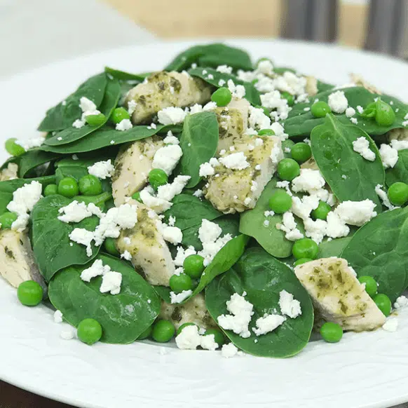 Chicken Pesto Spinach