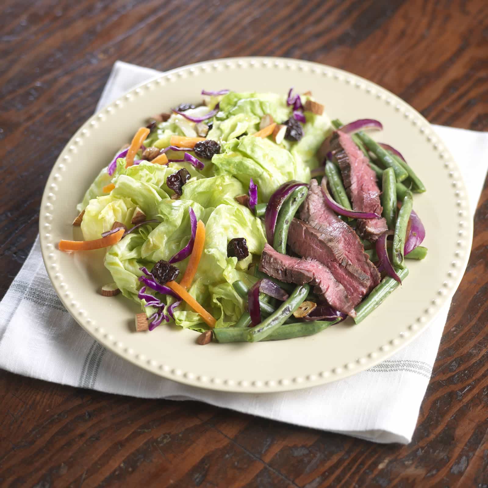 Skirt Steak & Bean Salad Fresh Express