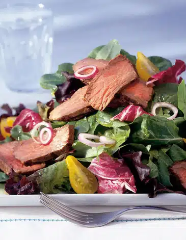 Grilled Steak & Spring Mix