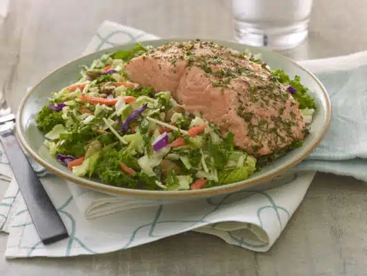 Herbed Salmon Salad