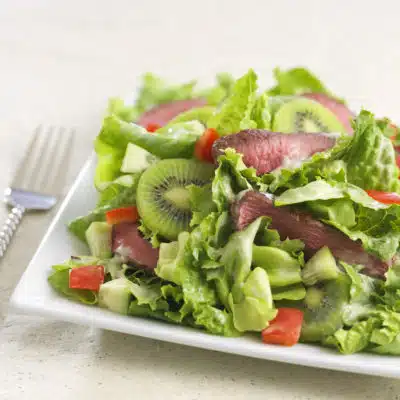 Kiwi Steak Salad