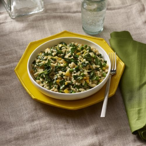 Lemon & Spinach Risotto