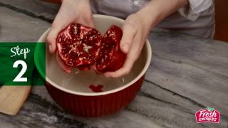 How to Seed a Pomegranate – Fresh Express Salads