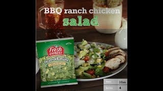 BBQ Ranch Chicken Salad – Video