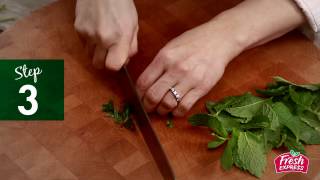 How to Chiffonade Fresh Herbs – Fresh Express Salads