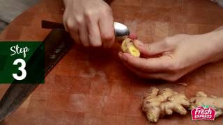 How To Peel & Mince Ginger – Fresh Express Salads