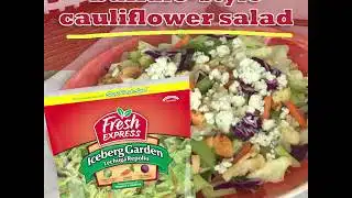 Buffalo-Style Cauliflower Salad Video