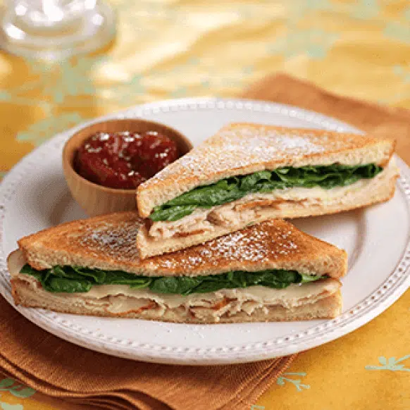 Organic Turkey & Provolone Grilled Sammy