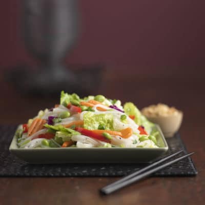 Sesame Peanut Noodle Salad