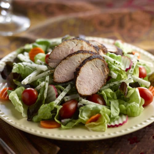 Spicy Pork and Jicama Salad