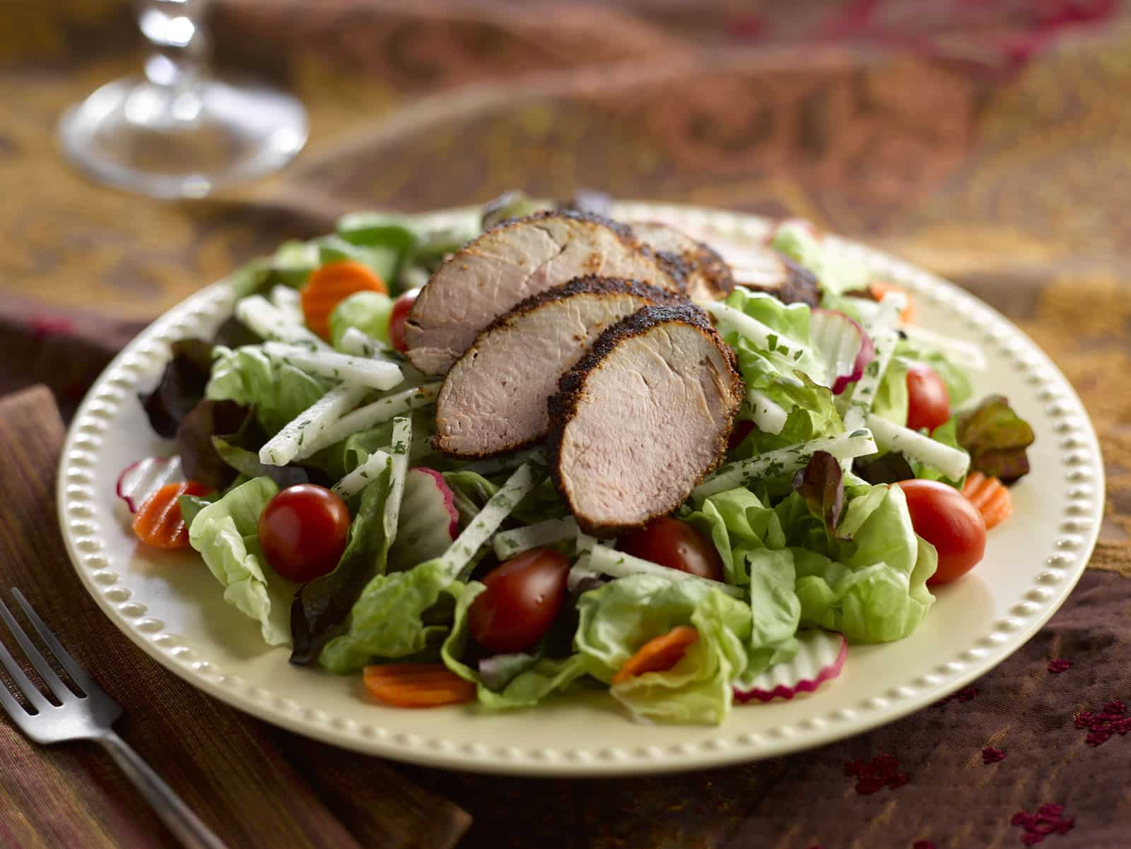 Spicy Pork and Jicama Salad - Fresh Express