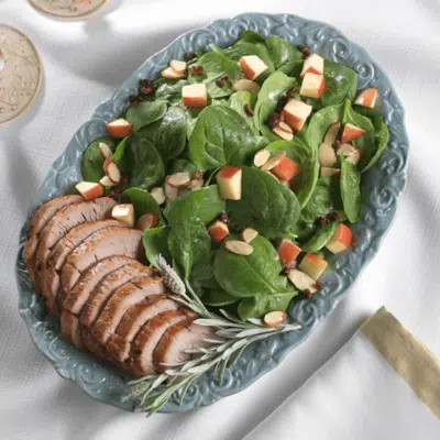 Lavender Pork Tenderloin & Salad