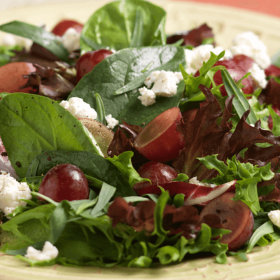 Tarragon Salad with Grapes & Goat Cheese