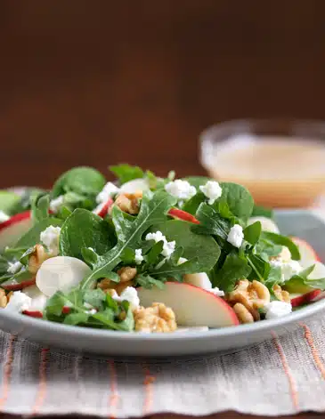 Spinach, Arugula & Apple Salad