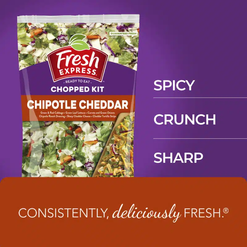 Chipotle Cheddar Chopped Salad Kit™ Flavor profile