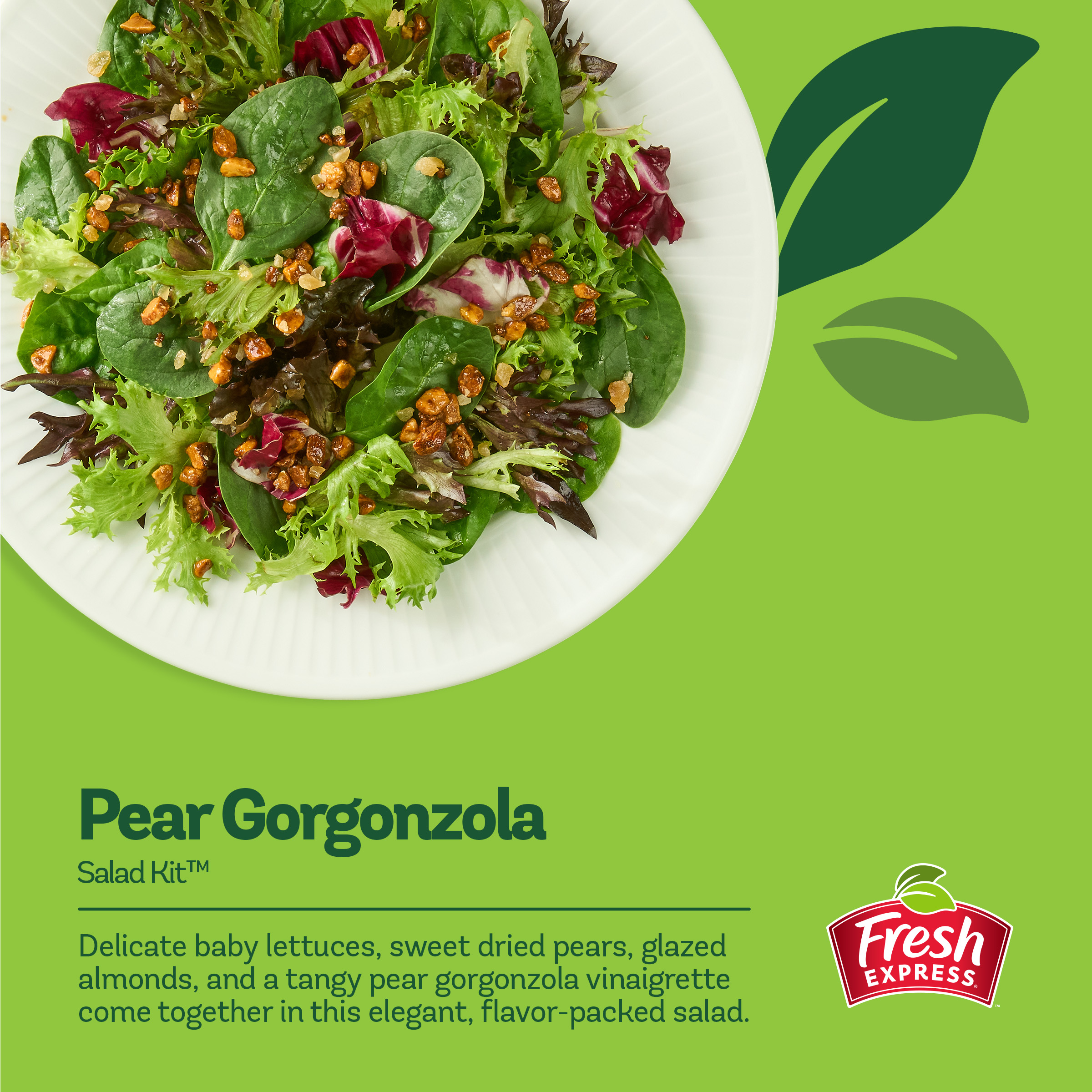 Pear Gorgonzola Salad Kit - Fresh Express