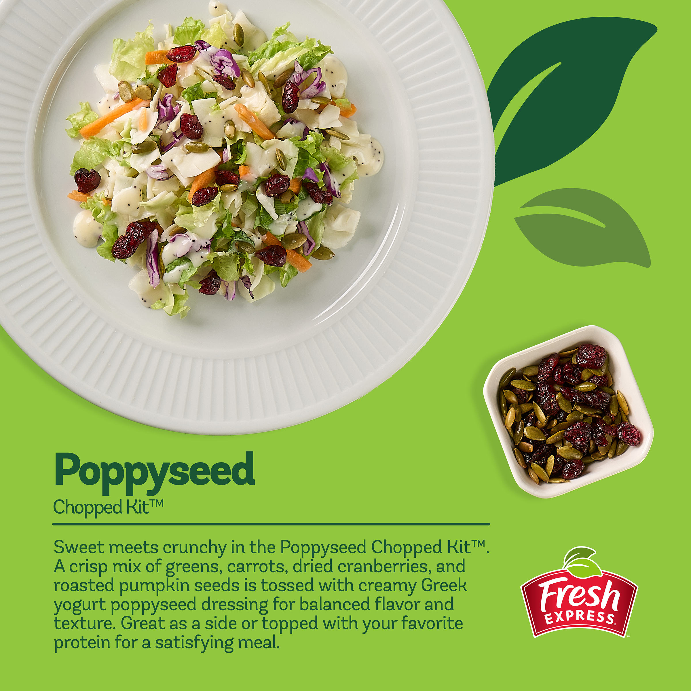 Poppyseed Chopped Salad Kit - Fresh Express