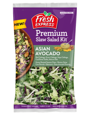 Asian Avocado Premium Slaw Salad Kit