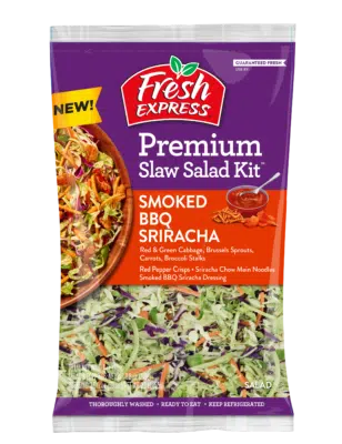 Smoked BBQ Sriracha Premium Slaw Salad Kit