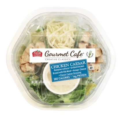 Gourmet Cafe Salads® Chicken Caesar Salad Kit