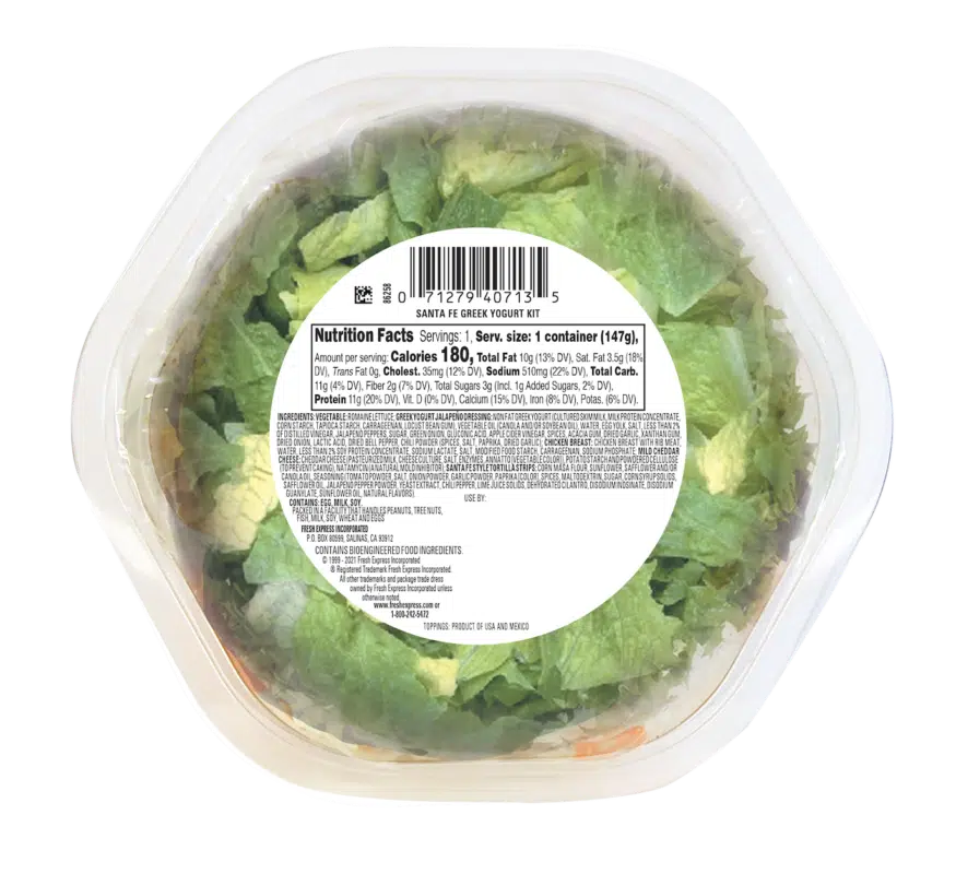 Gourmet Cafe Salads® Santa Fe Salad Kit