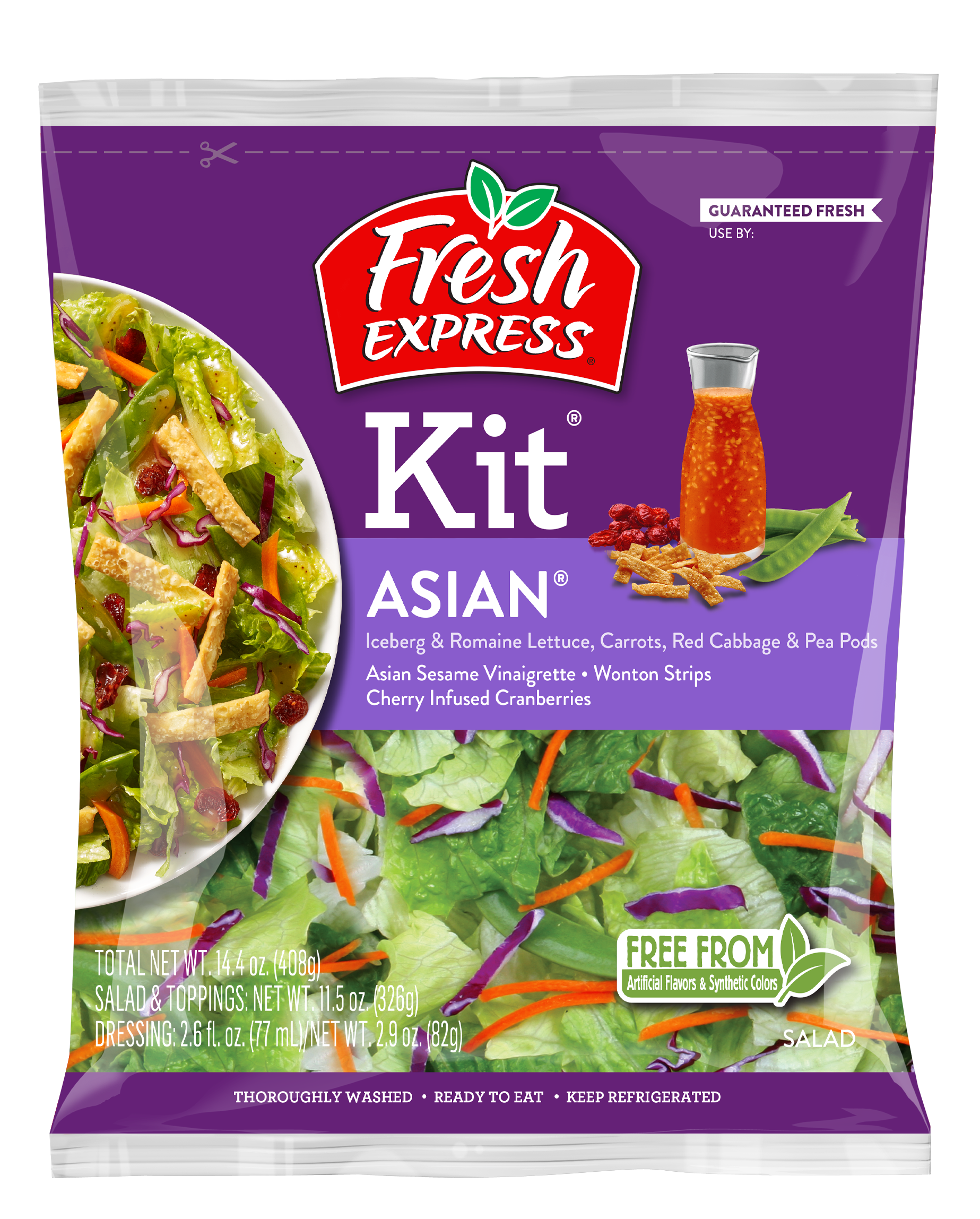 Asian Salad Kit Fresh Express Asian Salad Kit Fresh Express