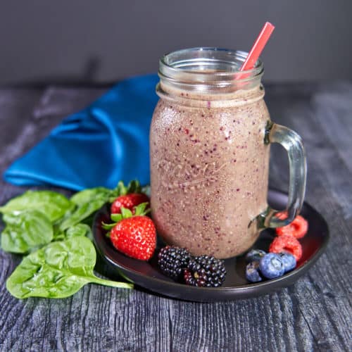 Berry Spinach Smoothie