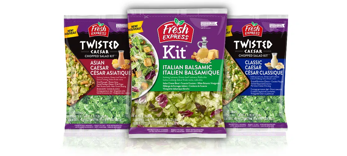 Canadian new salad kits