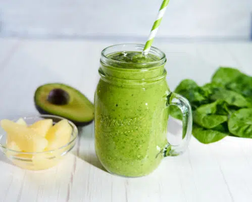 Spinach Avocado Pear Smoothie