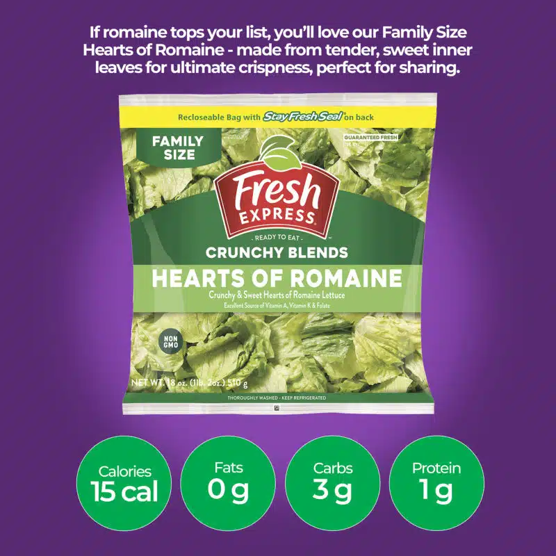 Heart's of Romaine Family Size