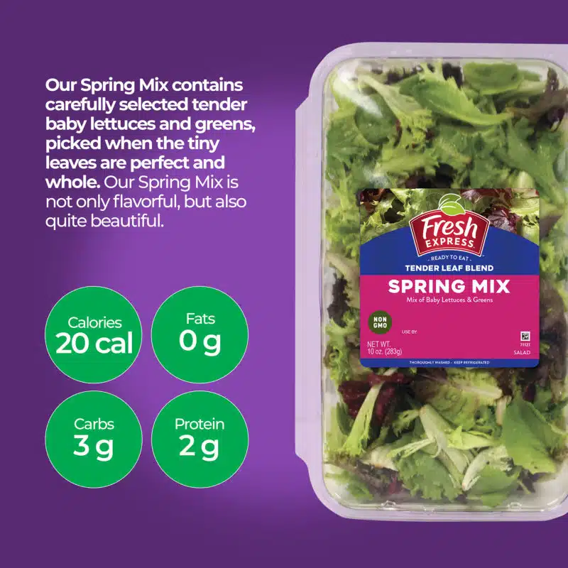 Spring Mix Clamshell