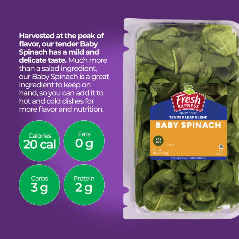 Baby Spinach Clamshell